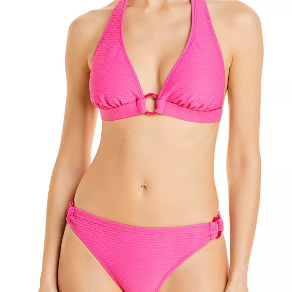 Shoshanna bikini (magenta) - D cup top, L bottom